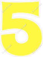 KG 30" Individuals - Flat Lemon 5