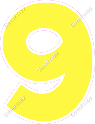 KG 30" Individuals - Flat Lemon 9