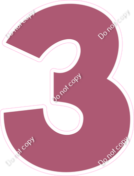 KG 30" Individuals - Flat Mauve 3