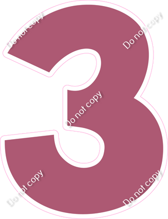 KG 30" Individuals - Flat Mauve 3