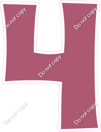 KG 30" Individuals - Flat Mauve 4