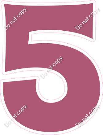 KG 30" Individuals - Flat Mauve 5