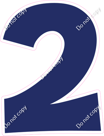 KG 30" Individuals - Flat Navy Blue 2