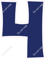 KG 30" Individuals - Flat Navy Blue 4