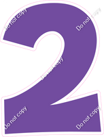 KG 30" Individuals - Flat Purple 2