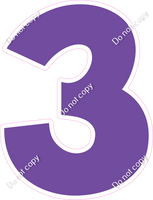 KG 30" Individuals - Flat Purple 3