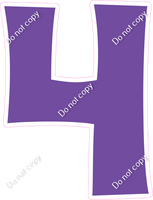 KG 30" Individuals - Flat Purple 4