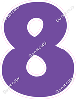 KG 30" Individuals - Flat Purple 8