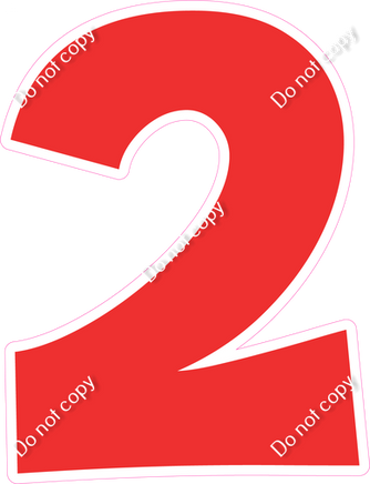 KG 30" Individuals - Flat Red 2