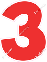 KG 30" Individuals - Flat Red 3