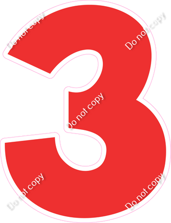 KG 30" Individuals - Flat Red 3