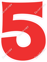 KG 30" Individuals - Flat Red 5