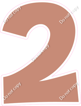 KG 30" Individuals - Flat Rose Gold 2