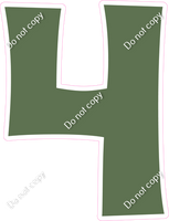 KG 30" Individuals - Flat Sage 4