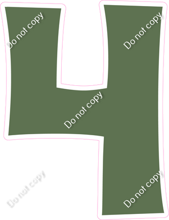 KG 30" Individuals - Flat Sage 4