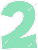 KG 30" Individuals - Flat Sea Foam 2