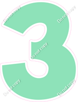 KG 30" Individuals - Flat Sea Foam 3