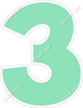 KG 30" Individuals - Flat Sea Foam 3