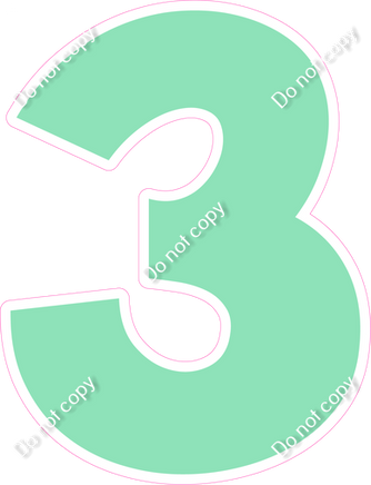 KG 30" Individuals - Flat Sea Foam 3