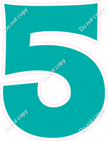 KG 30" Individuals - Flat Teal 5