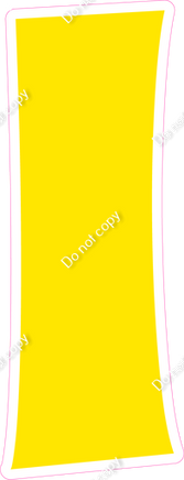 KG 30" Individuals - Flat Yellow 1