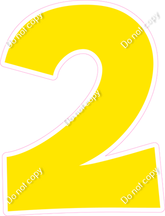 KG 30" Individuals - Flat Yellow 2