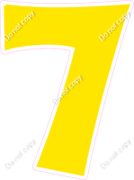 KG 30" Individuals - Flat Yellow 7