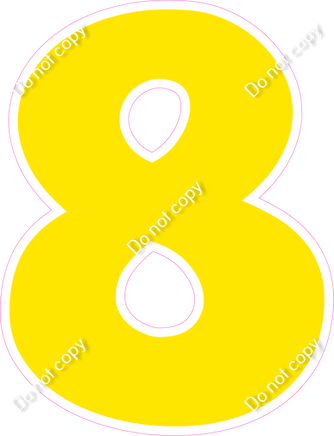 KG 30" Individuals - Flat Yellow 8