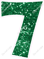 KG 30" Individuals - Green Sparkle 7