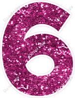 KG 30" Individuals - Hot Pink Sparkle 6