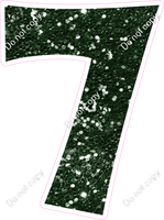 KG 30" Individuals - Hunter Green Sparkle 7