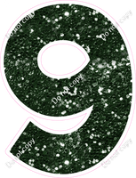 KG 30" Individuals - Hunter Green Sparkle 9