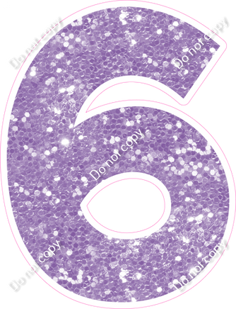 KG 30" Individuals - Lavender Sparkle 6