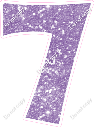 KG 30" Individuals - Lavender Sparkle 7