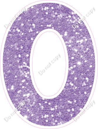 KG 30" Individuals - Lavender Sparkle