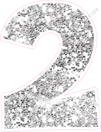 KG 30" Individuals - Light Silver Sparkle 2