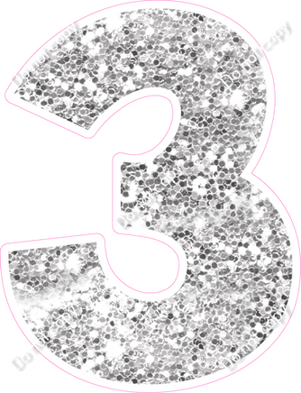 KG 30" Individuals - Light Silver Sparkle 3