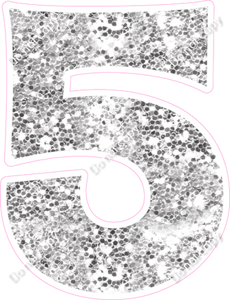 KG 30" Individuals - Light Silver Sparkle 5