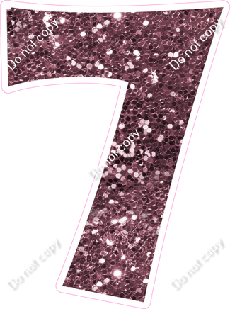 KG 30" Individuals - Mauve Sparkle 7