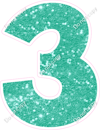 KG 30" Individuals - Mint Sparkle 3