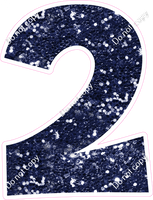 KG 30" Individuals - Navy Blue Sparkle 2