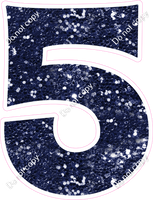 KG 30" Individuals - Navy Blue Sparkle 5