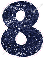 KG 30" Individuals - Navy Blue Sparkle 8