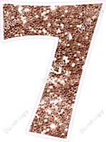 KG 30" Individuals - Rose Gold Sparkle 7