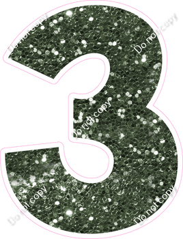 KG 30" Individuals - Sage Sparkle 3