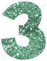 KG 30" Individuals - Sea Foam Sparkle 3