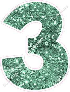 KG 30" Individuals - Sea Foam Sparkle 3