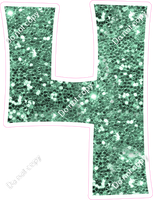 KG 30" Individuals - Sea Foam Sparkle 4