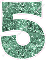 KG 30" Individuals - Sea Foam Sparkle 5