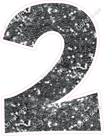 KG 30" Individuals - Silver Sparkle 2